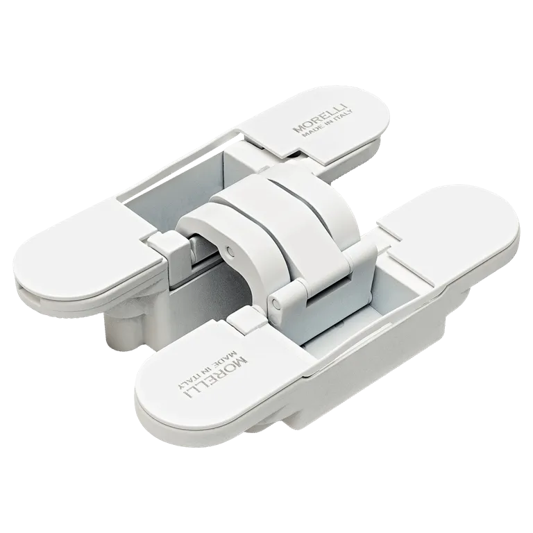 Петля скрытая HH-20 W, врезная с 3D-регулировкой, вес полотна до 60 кг, цвет белый фото купить Иркутск